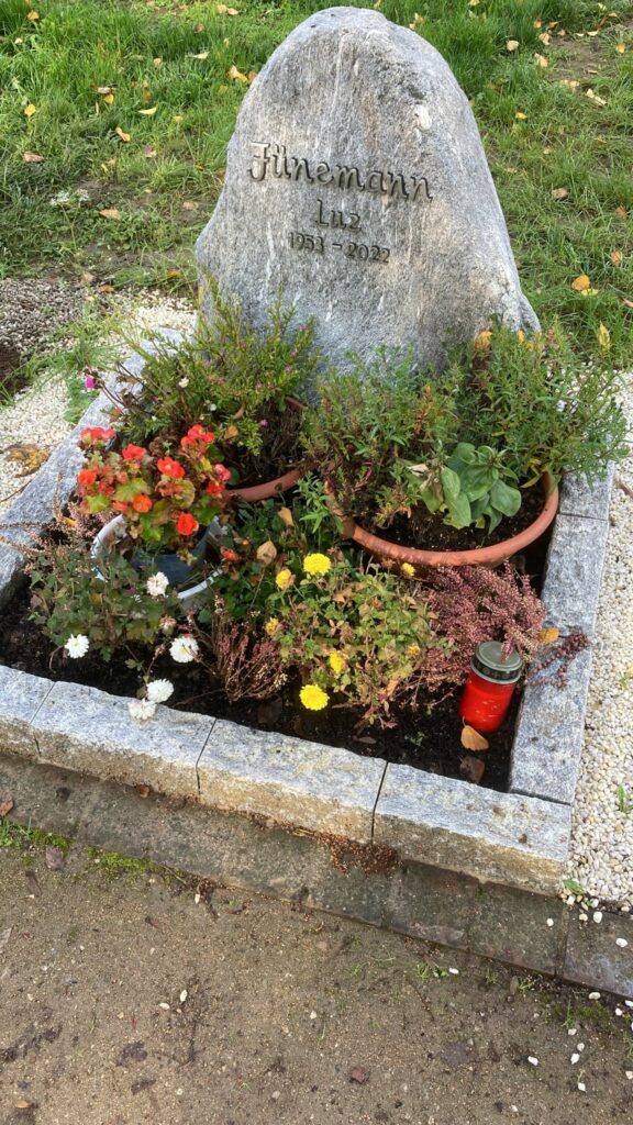 Luz Jünemann’s resting place